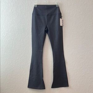 Splits59 Raquel High Waist Flare Heather Grey Leggings